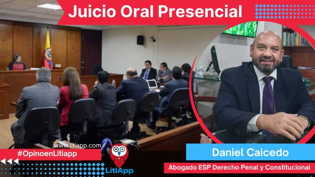 Juicio oral presencial