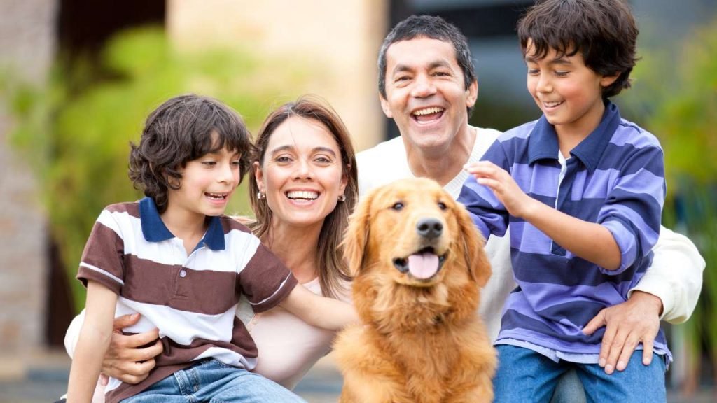 El perro se reconoce como miembro de la familia