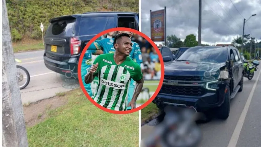 Jugador de Atlético Nacional fue capturado tras accidente de tránsito