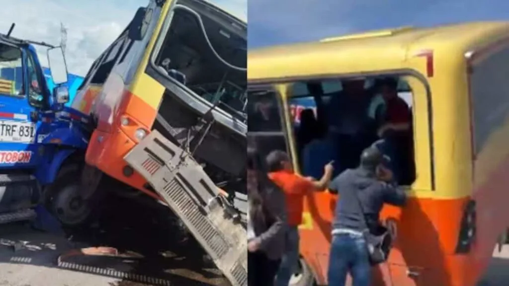 Accidente de bus deja 19 personas heridas. Conductor ya había sido denunciado en redes sociales