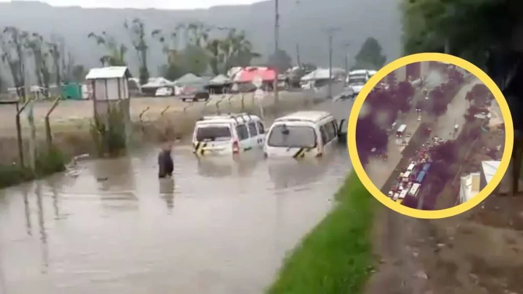 Inundaciones en Bogotá: lluvias torrenciales colapsan la movilidad